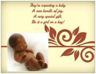 20 African American Baby Shower Invitations Post Cards