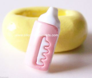 Silicone Mold Baby Milk Bottle for Crafts Jewelry Soap Candy Resin 319 