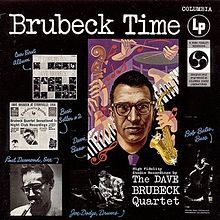 Dave Brubeck Quartet Brubeck Time Columbia CL 622 RARE Red Gold Label 