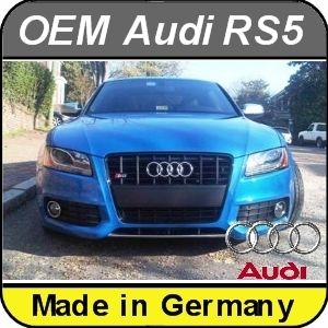 Audi RS5 S5 A5 10 12 Sport Grill SFG Grille Black