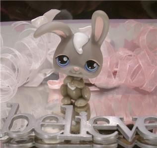 Rabbit Littlest Pet Shop Believe 14 Grey White