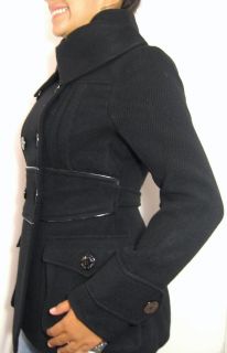 Baby Phat Wool Peacoat Jacket Coat Black Large