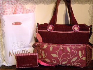   Authentic Mimino 50 Off Baby Diaper Bag Sac A Coach Retail 295$