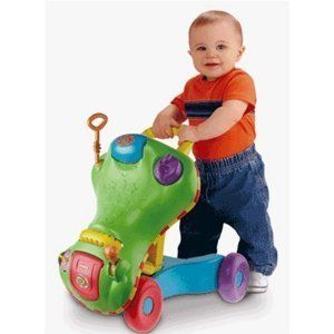  Baby Toddler Walker Ride on Push Toy Retro Little Toddlers Toys