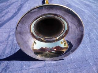 Bach Stradivarius 43 Removable Trumpet Bell Silver Parts or Repair 