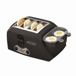 Back to Basics TEM4500 4 Slot Egg and Muffin Toaster 018579189101 