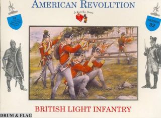 Call to Arms 32 British awi Light Infantry 1 32 54mm