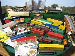 1970s Vintage Bachmann Tyco Trains Track Accessories