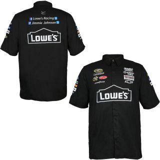 Jimmie Johnson 2012 Chase Authentics 48 Lowes Pit Shirt Free SHIP 