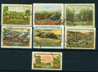 Russia Famous Soviet Collective Farms Set 1955 1868 74