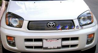 2001 2003 Toyota RAV4 Main Upper Aluminum Billet Grille Grill Insert 