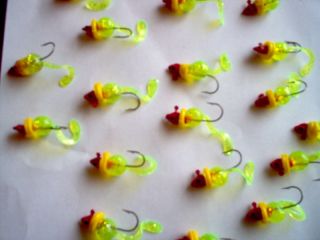 18 x FISHING BAIT TACKLE WORM SPINNER FISHHEAD BULK EGG CURLY TAIL JIG 