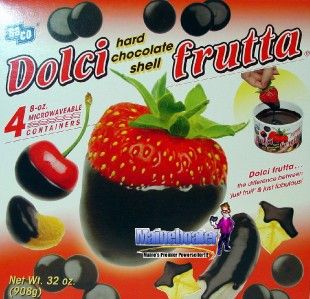 Dolci Frutta Dipping Chocolate Bakers Covered Strawberries 32oz Easy 