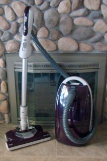 Kenmore Progressive Canister Vacuum HEPA Bagged Purple Blueberry 21614 