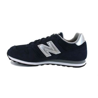 New Balance 373 M373NSS Mens Suede Mesh Laced Running Trainers Navy 