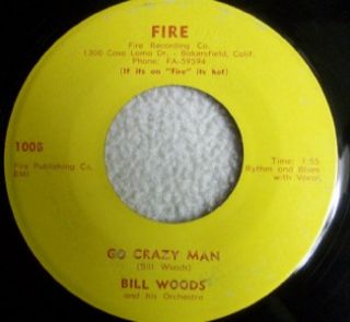   45 Bop Go Crazy Man 1956 Rockabilly on Fire Bakersfield Sound