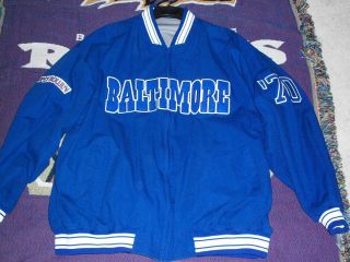 Baltimore Colts GIII Jacket Rare 1970 Superbowl Reversible Jacket