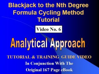 Blackjack Betting System 1 2 HR FCM Analytic Approach Video 6