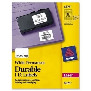 Avery Dennison Ave 6576 Avery 6576 Permanent Durable
