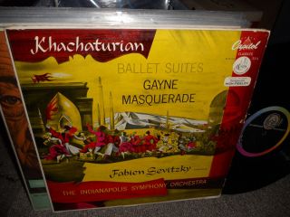   Symphony Orchestra LP Khachaturian Gayne Ballet Music Sevitzky