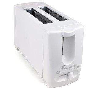    T100 2 Slice Toaster WHITE w Extra Wide Slots for bagels wide bread