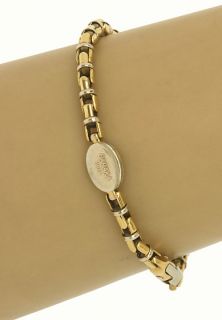 Designer Baraka 2 Tone 18K Gold Ladies Hefty Bracelet