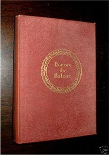 Novelettes of Honore de Balzac Walter J Black Ed HB