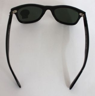 New Genuine Ray Ban Wayfarer RB 2140 Sunglasses Black Frame