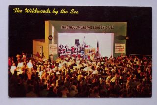 1950s Concert Shell Band Show Wildwood NJ Cape May Co