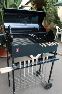 Automatic Charcoal Rotisserie Barebecue/Barbeque/BBQ Grill   Home 