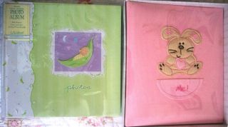 BABY PHOTO ALBUMS (2) WILL HOLD OVER 300 PHOTOS ONE LOW PRICE