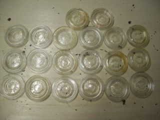 50 Glass Canning Jar Lid Inserts Ball Atlas Kerr Lamb