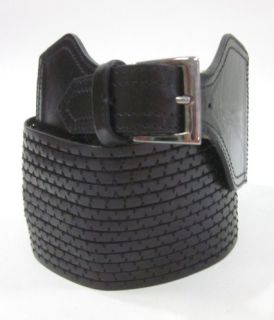you are bidding on barbara bui black leather belt in a size 38 this 
