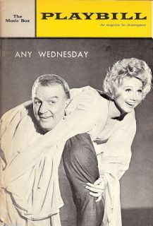 Barbara Cook Any Wednesday Don Porter Rosemary Murphy 1965 Broadway 