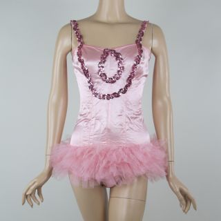   Showgirl Burlesque Costume Ballet Dancer Adult Size XS s Tutu