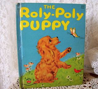 The Roly Poly Puppy Barbara s Bates 1950 Wonder Book