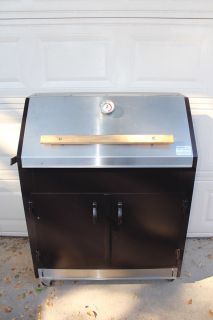 BBQ Smoker/Charcoal Grill   Souther Style Custom Cooker with Stainless 