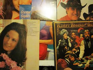12 LP SEALED Country Lot Wholesale Kenny Rogers Gayle