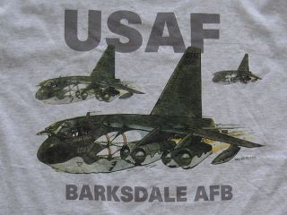 USAF Barksdale AFB Shirt XL U s Air Force Base Bossier City Louisiana 