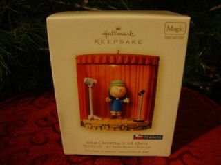 Hallmark 2007 Charlie Brown What Christmas Is All About Peanuts New 
