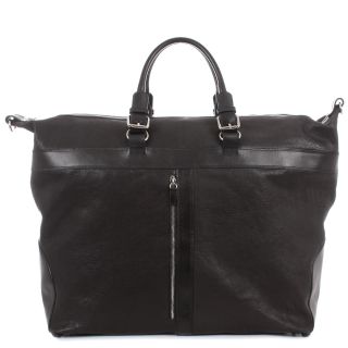 Neil Barrett Buffalo Leather Weekend Bag BB011 9747 Black