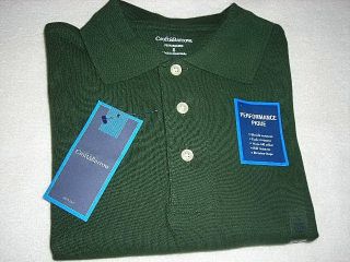 Croft Barrow Mens Pique Polo Shirt Var Sizes $26 NWT