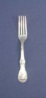 Reed and Barton Sterling Silver Burgundy Dinner Fork 7 1 8 No 
