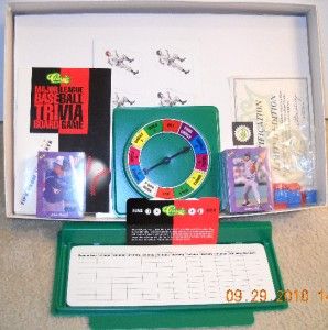 1991 classic major league baseball trivia board game