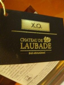 Chateau De Laubade XO Bas Armagnac   RARE COLLECTOR DECANTER