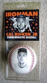 Ironman Cal Ripken Jr Commemorative Foto Baseball COA