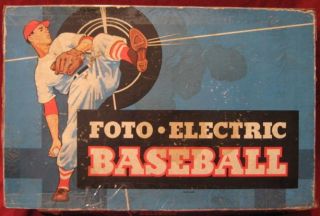 Cadaco Foto Electric Baseball Game 1949 Edition