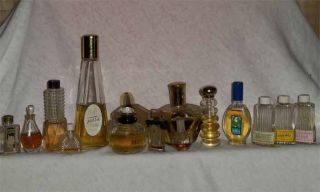 LOT of FIFTEEN Vintage Perfumes and Bottles