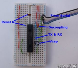 Basic Computer on A PIC32 Microcontroller Development Startert Kit 