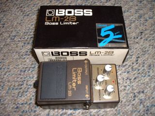 BOSS BASS LIMITER BOOST, COMPRESSOR 1991 EARLY ISSUE